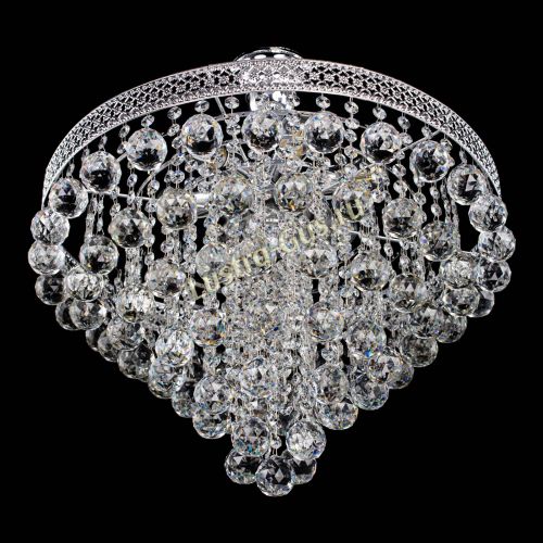 Люстра Венеция Пирамида шар 40 в Новокузнецке Гусь Хрустальный