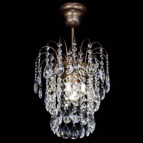 Люстра Весна журавлик под бронзу в Новокузнецке Гусь Хрустальный