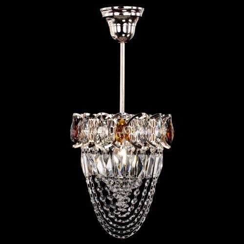 Люстра Водоворот №1 мини с подвесом чайная в Новокузнецке Гусь Хрустальный