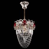 Люстра Водоворот №1 мини с подвесом красная в Новокузнецке Люстра Водоворот №1 мини с подвесом красная в Новокузнецке