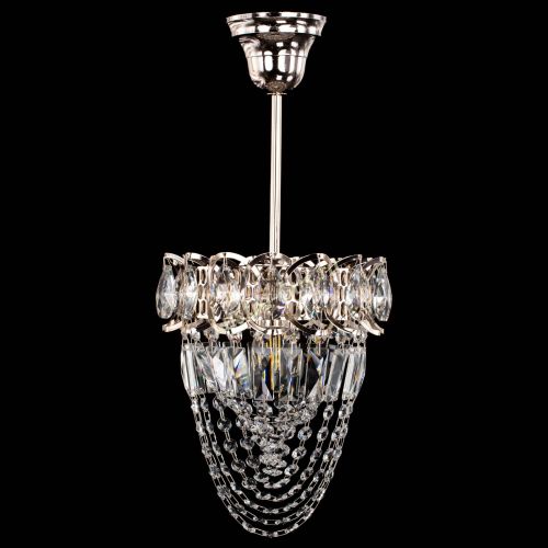 Люстра Водоворот №1 мини с подвесом в Новокузнецке Гусь Хрустальный