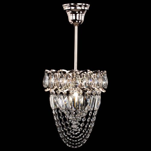 Люстра Водоворот №1 мини с подвесом в Новокузнецке Гусь Хрустальный