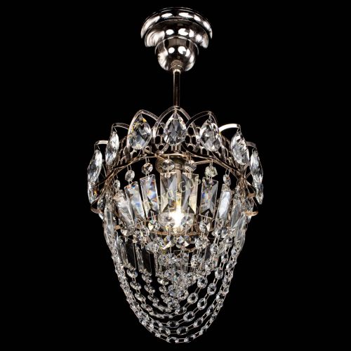 Люстра Водоворот №1 мини с подвесом в Новокузнецке Гусь Хрустальный