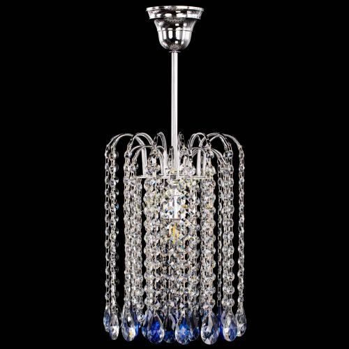 Люстра Зима капель журавлик синяя в Новокузнецке Люстра Зима капель журавлик синяя в Новокузнецке