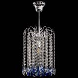 Люстра Зима капель журавлик синяя в Новокузнецке Люстра Зима капель журавлик синяя в Новокузнецке