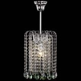 Люстра Зима капель журавлик розовая в Новокузнецке