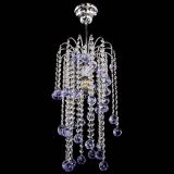 Люстра Зима каскад шар 30 фиолетовая в Новокузнецке Люстра Зима каскад шар 30 фиолетовая в Новокузнецке