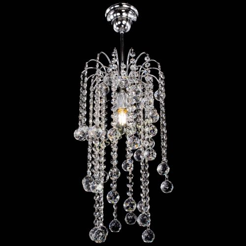 Люстра Зима каскад шар 30 в Новокузнецке Гусь Хрустальный