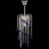 Люстра Зима каскад шар 30 синяя в Новокузнецке Люстра Зима каскад шар 30 синяя в Новокузнецке