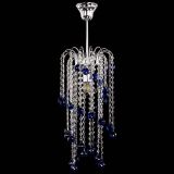 Люстра Зима каскад шар 30 синяя в Новокузнецке Люстра Зима каскад шар 30 синяя в Новокузнецке