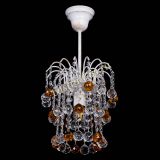 Люстра Зима шар чайная (белая патина)  в Новокузнецке