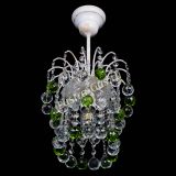 Люстра Зима шар зеленая (белая патина) в Новокузнецке Люстра Зима шар зеленая (белая патина) в Новокузнецке