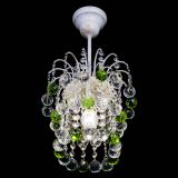 Люстра Зима шар зеленая (белая патина) в Новокузнецке Люстра Зима шар зеленая (белая патина) в Новокузнецке
