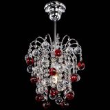 Люстра Зима шар красная в Новокузнецке