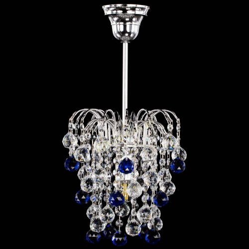 Люстра Зима шар синяя в Новокузнецке Люстра Зима шар синяя в Новокузнецке