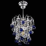 Люстра Зима шар синяя в Новокузнецке Люстра Зима шар синяя в Новокузнецке