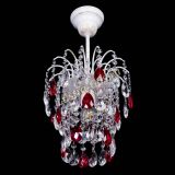 Люстра Зима журавлик красная (белая патина) в Новокузнецке