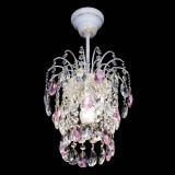 Люстра Зима журавлик розовая (белая патина) в Новокузнецке