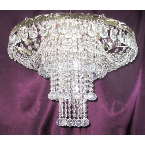 Люстра Анжелика Одеон Шар в Новокузнецке Гусь Хрустальный