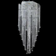 Люстра Космос 5 ламп шар 30 мм длинная