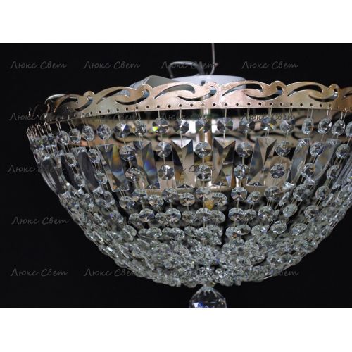 Люстра Анжелика 3 лампы в Новокузнецке Гусь Хрустальный