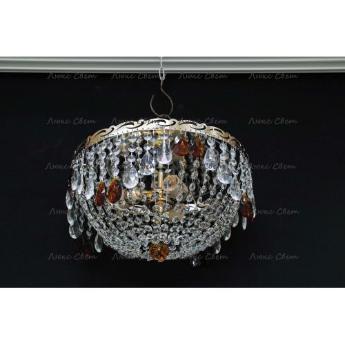 Люстра Анжелика журавлик чайная в Новокузнецке Гусь Хрустальный