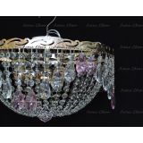 Люстра Анжелика журавлик розовая в Новокузнецке