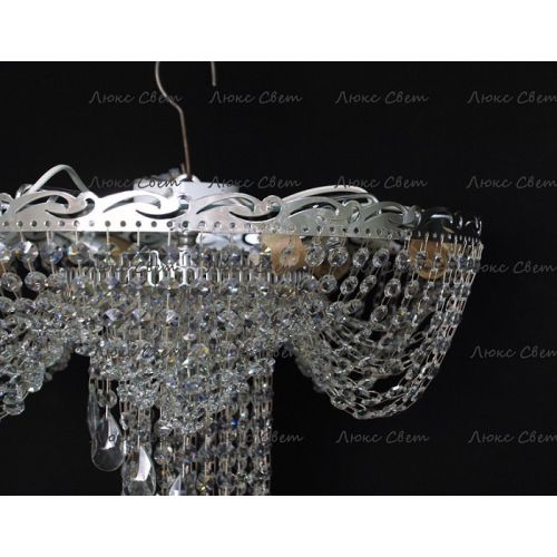 Люстра Анжелика Волна  в Новокузнецке Гусь Хрустальный