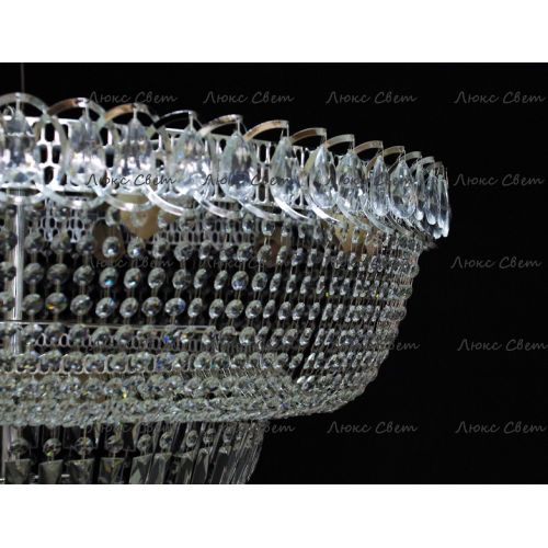 Люстра Водопад 800 мм в Новокузнецке Гусь Хрустальный