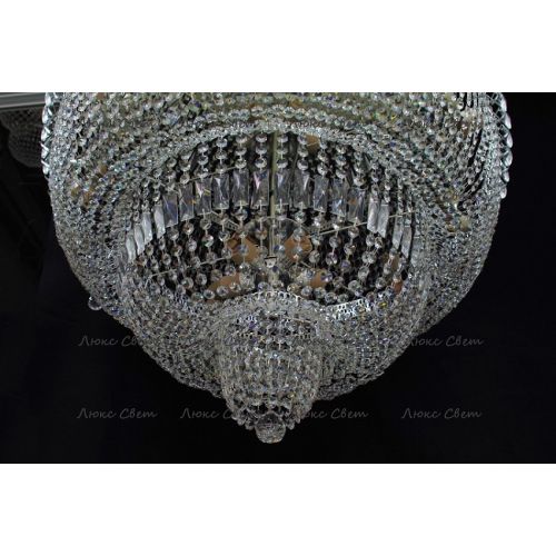 Люстра Водопад 800 мм в Новокузнецке Гусь Хрустальный