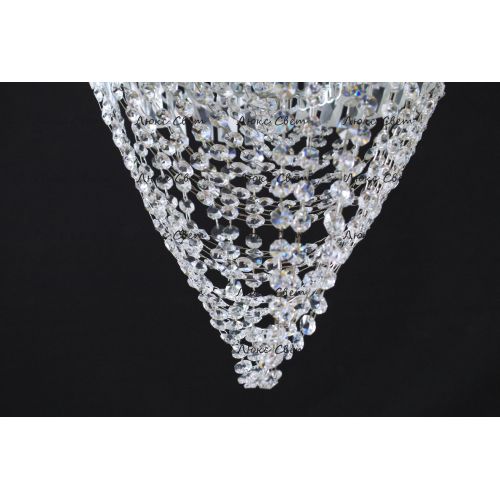 Люстра Катерина Водоворот 1 лампа в Новокузнецке Гусь Хрустальный