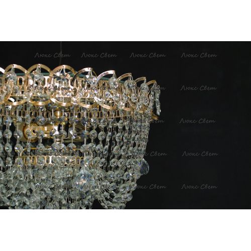 Люстра Катерина Ольга 3 лампы в Новокузнецке Гусь Хрустальный