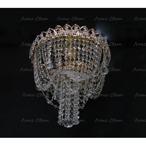 Люстра Катерина Ольга 3 лампы в Новокузнецке Гусь Хрустальный