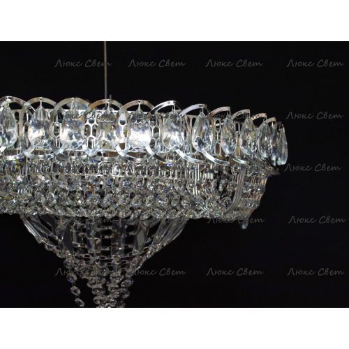 Люстра Кольцо Водоворот в Новокузнецке Гусь Хрустальный