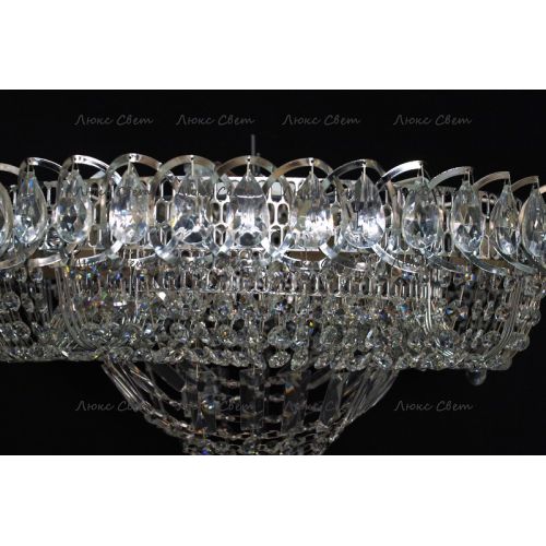 Люстра Кольцо Водоворот в Новокузнецке Гусь Хрустальный