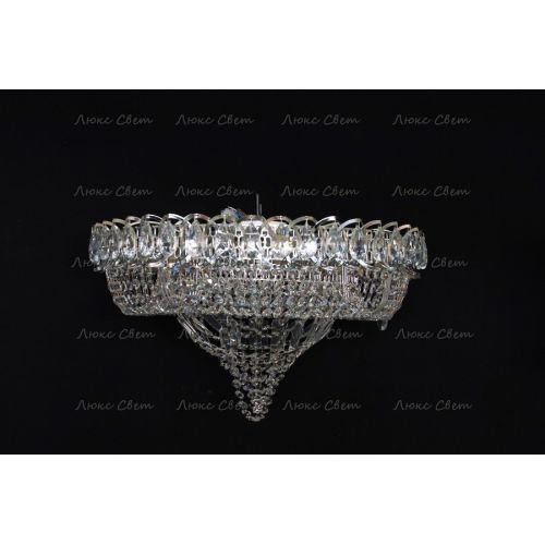 Люстра Кольцо Водоворот в Новокузнецке Гусь Хрустальный