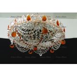 Люстра Водоворот Роза чайная в Новокузнецке