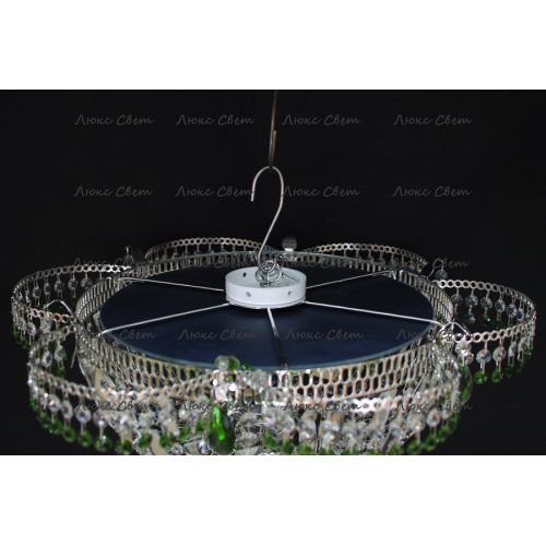 Люстра Ромашка цветная в Новокузнецке Гусь Хрустальный