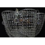 Люстра Ромашка Василиса, цвет фурнитуры: серебро, Люстры Гусь Хрустальный Люстра Ромашка Василиса, цвет фурнитуры: серебро, Люстры Гусь Хрустальный