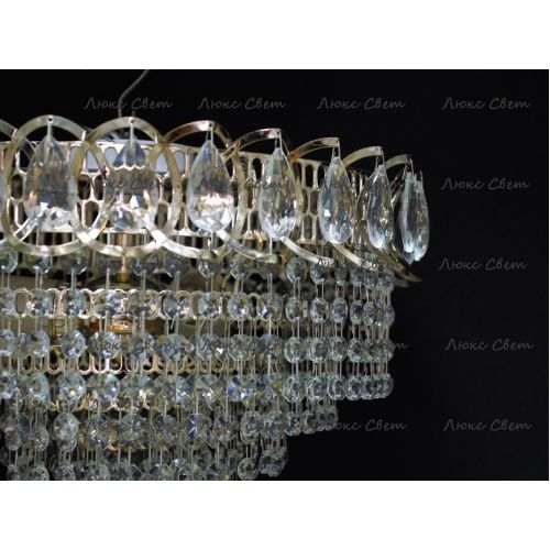 Люстра Катерина пирамида обтикон в Новокузнецке Гусь Хрустальный