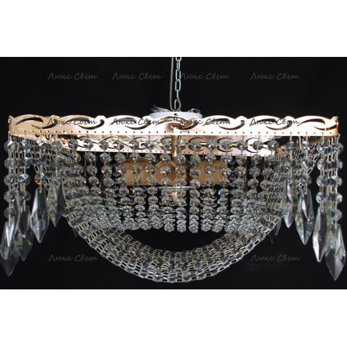 Люстра Квадрат Перо в Новокузнецке Гусь Хрустальный