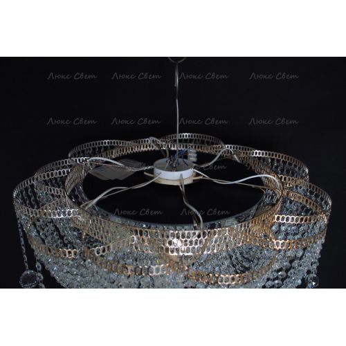 Люстра Лотос Астра 6 ламп в Новокузнецке Гусь Хрустальный