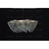 Люстра Лотос Елена сиреневая в Новокузнецке