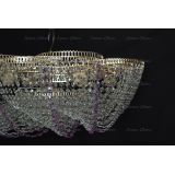 Люстра Лотос Елена сиреневая в Новокузнецке