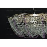 Люстра Лотос Елена сиреневая в Новокузнецке