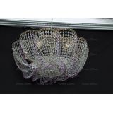 Люстра Лотос Елена сиреневая в Новокузнецке