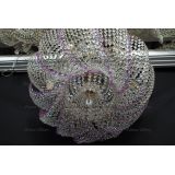 Люстра Лотос Елена сиреневая в Новокузнецке