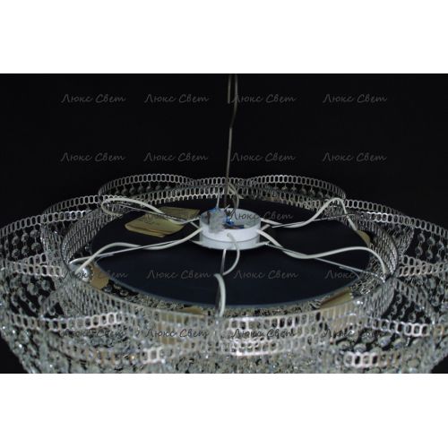 Люстра Лотос Василиса 6 ламп в Новокузнецке Гусь Хрустальный