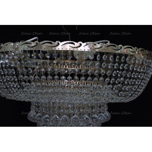 Люстра Анжелика пирамида Шар в Новокузнецке Гусь Хрустальный