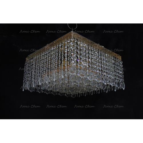 Люстра Квадрат гамма дубик длинная в Новокузнецке Гусь Хрустальный